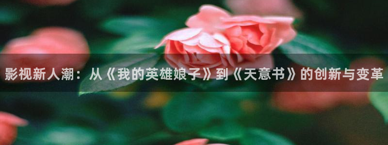 蚂蚁影视黑蚂蚁影视：影视新人潮：从《我的英雄娘子》到《天意书》的创新与变革